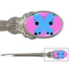 Pink Blue Butterfly Animals Fly Letter Openers