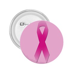 Pink Breast Cancer Symptoms Sign 2.25  Buttons