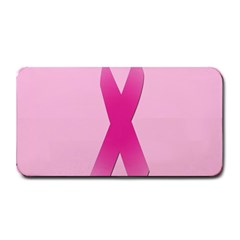 Pink Breast Cancer Symptoms Sign Medium Bar Mats