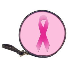 Pink Breast Cancer Symptoms Sign Classic 20-CD Wallets