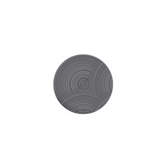 Circular Brushed Metal Bump Grey 1  Mini Buttons by Alisyart