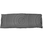 Circular Brushed Metal Bump Grey Body Pillow Case Dakimakura (Two Sides) Back