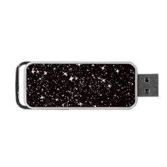 Black Stars Portable Usb Flash (two Sides) by boho