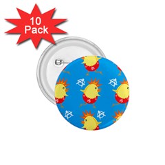 Easter Chick 1 75  Buttons (10 Pack) by boho