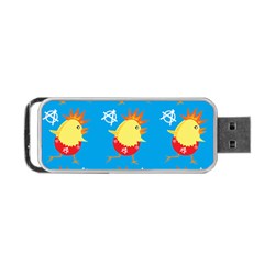 Easter Chick Portable Usb Flash (two Sides) by boho