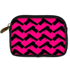 Pink Gun Digital Camera Cases by boho