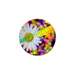 Happy Birthday Golf Ball Marker (4 pack) Front