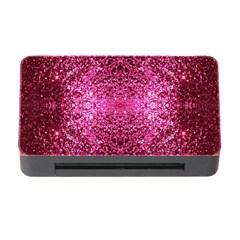 Pink Glitter Memory Card Reader With Cf by boho