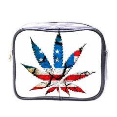 Marijuana Mini Toiletries Bags by boho