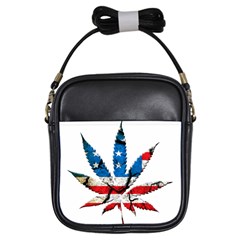 Marijuana Girls Sling Bags by boho