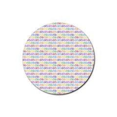 Bicycles Rubber Coaster (round)  by boho