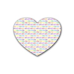 Bicycles Heart Coaster (4 Pack)  by boho