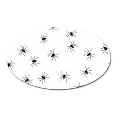 Spiders Oval Magnet by boho