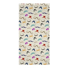 Mustaches Shower Curtain 36  X 72  (stall)  by boho