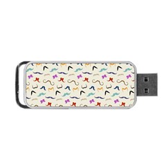 Mustaches Portable Usb Flash (two Sides)