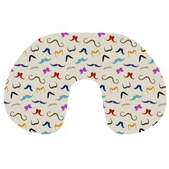 Mustaches Travel Neck Pillows by boho