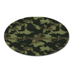 Camo Pattern Oval Magnet