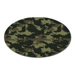 Camo Pattern Oval Magnet by Simbadda