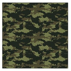 Camo Pattern Large Satin Scarf (Square)