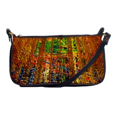 Circuit Board Pattern Shoulder Clutch Bags