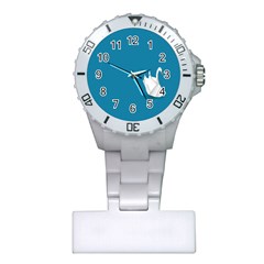 Swan Animals Swim Blue Water Plastic Nurses Watch