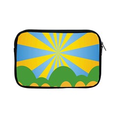 Sunlight Clouds Blue Yellow Green Orange White Sky Apple Ipad Mini Zipper Cases by Alisyart