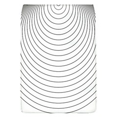 Wave Black White Line Flap Covers (l)  by Alisyart