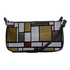 Fabric Textures Fabric Texture Vintage Blocks Rectangle Pattern Shoulder Clutch Bags