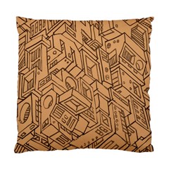 Mechanical Tech Pattern Standard Cushion Case (two Sides) by Simbadda