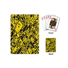 Test Steven Levy Playing Cards (mini)  by Simbadda