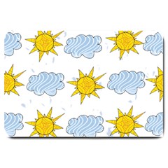 Sunshine Tech White Large Doormat 