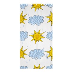 Sunshine Tech White Shower Curtain 36  x 72  (Stall) 