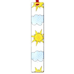 Sunshine Tech White Large Book Marks