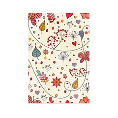 Spring Floral Pattern With Butterflies Memory Card Reader