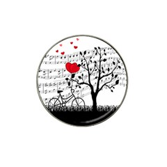 Love Song Hat Clip Ball Marker (4 Pack) by Valentinaart