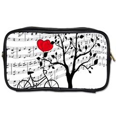 Love Song Toiletries Bags by Valentinaart