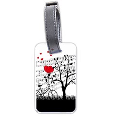 Love Song Luggage Tags (one Side)  by Valentinaart