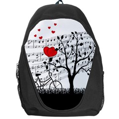 Love Song Backpack Bag by Valentinaart