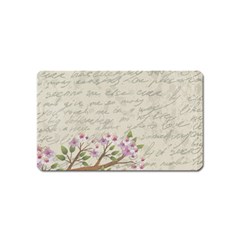 Cherry Blossom Magnet (name Card) by Valentinaart