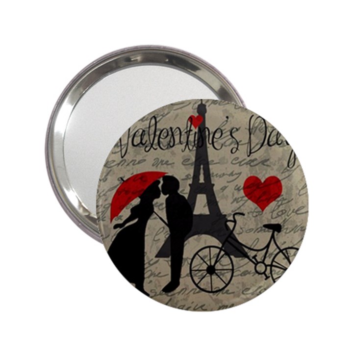 Love letter - Paris 2.25  Handbag Mirrors