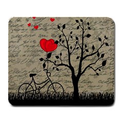 Love Letter Large Mousepads by Valentinaart