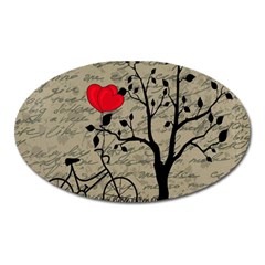 Love Letter Oval Magnet by Valentinaart