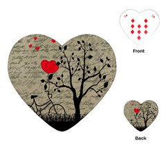 Love Letter Playing Cards (heart)  by Valentinaart