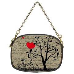 Love Letter Chain Purses (one Side)  by Valentinaart