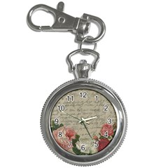 Vintage Roses Key Chain Watches by Valentinaart