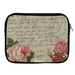 Vintage Roses Apple Ipad 2/3/4 Zipper Cases by Valentinaart