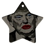 Transgender president    Star Ornament (Two Sides) Back