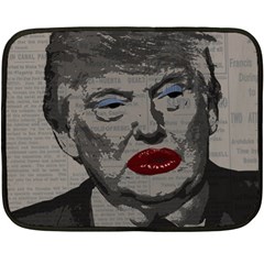 Transgender President    Double Sided Fleece Blanket (mini)  by Valentinaart