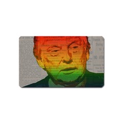 Rainbow Trump  Magnet (name Card) by Valentinaart