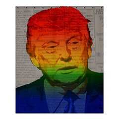 Rainbow Trump  Shower Curtain 60  X 72  (medium)  by Valentinaart